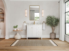 Atlanta 36 in. W x 22 in. D Center Sink Modern Bathroom Vanity - photo 4