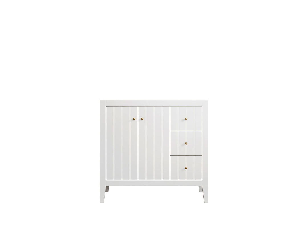 Atlanta 36 in. W x 22 in. D Center Sink Bathroom Vanity - Willow Bath and Vanity