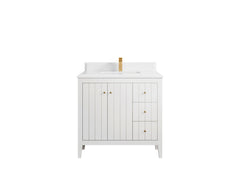 Atlanta 36 in. W x 22 in. D Center Sink Modern Bathroom Vanity - photo 35