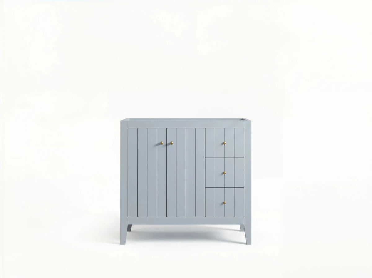 Atlanta 36 in. W x 22 in. D Center Sink Bathroom Vanity - Willow Bath and Vanity