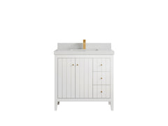 Atlanta 36 in. W x 22 in. D Center Sink Modern Bathroom Vanity - photo 29