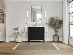 Atlanta 36 in. W x 22 in. D Center Sink Modern Bathroom Vanity - photo 4