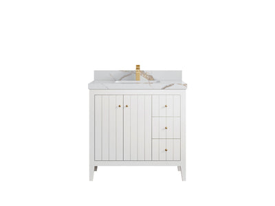 Atlanta 36 in. W x 22 in. D Center Sink Bathroom Vanity - Willow Bath and Vanity