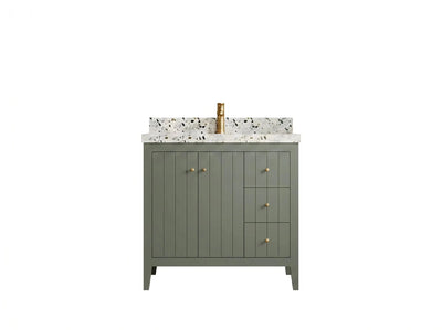 Atlanta 36 in. W x 22 in. D Center Sink Bathroom Vanity - Willow Bath and Vanity