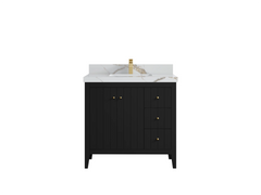 Atlanta 36 in. W x 22 in. D Center Sink Modern Bathroom Vanity - photo 17