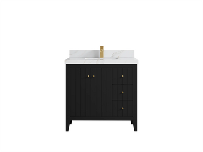 Atlanta 36 in. W x 22 in. D Center Sink Bathroom Vanity - Willow Bath and Vanity