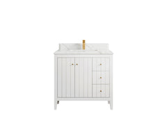 Atlanta 36 in. W x 22 in. D Center Sink Modern Bathroom Vanity - photo 31