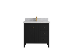 Atlanta 36 in. W x 22 in. D Center Sink Modern Bathroom Vanity - photo 39