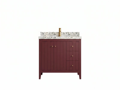 Atlanta 36 in. W x 22 in. D Center Sink Bathroom Vanity - Willow Bath and Vanity