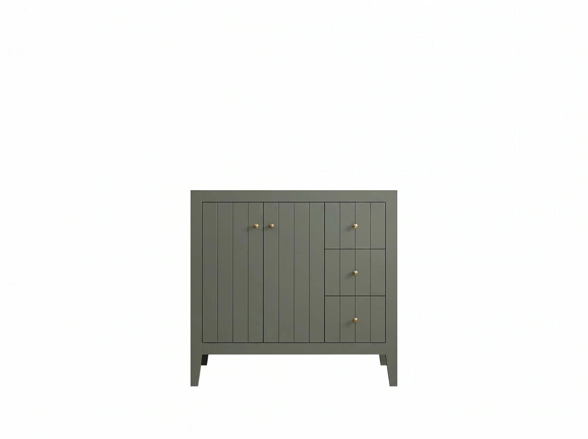 Atlanta 36 in. W x 22 in. D Center Sink Bathroom Vanity - Willow Bath and Vanity