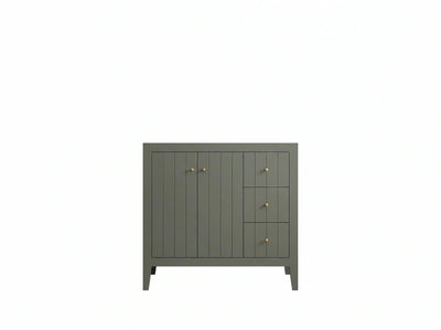 Atlanta 36 in. W x 22 in. D Center Sink Bathroom Vanity - Willow Bath and Vanity