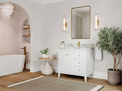 Atlanta 36 in. W x 22 in. D Center Sink Modern Bathroom Vanity - photo 2