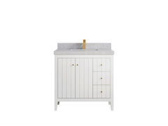 Atlanta 36 in. W x 22 in. D Center Sink Modern Bathroom Vanity - photo 39