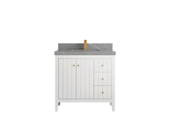 Atlanta 36 in. W x 22 in. D Center Sink Modern Bathroom Vanity - photo 41