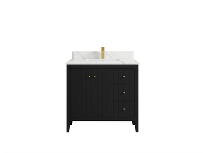 Atlanta 36 in. W x 22 in. D Center Sink Bathroom Vanity - Willow Bath and Vanity