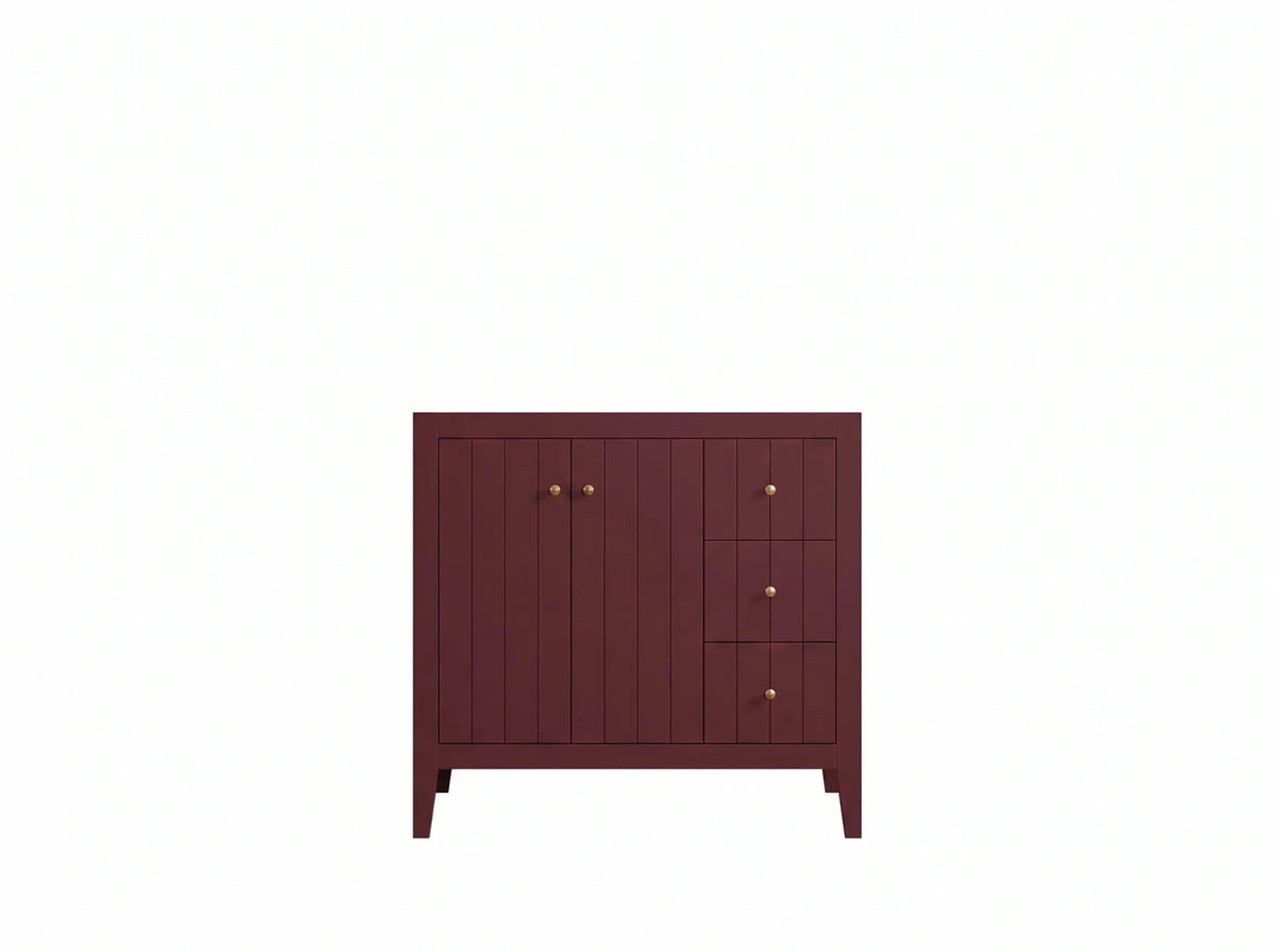 Atlanta 36 in. W x 22 in. D Center Sink Bathroom Vanity - Willow Bath and Vanity