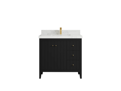 Atlanta 36 in. W x 22 in. D Center Sink Bathroom Vanity - Willow Bath and Vanity