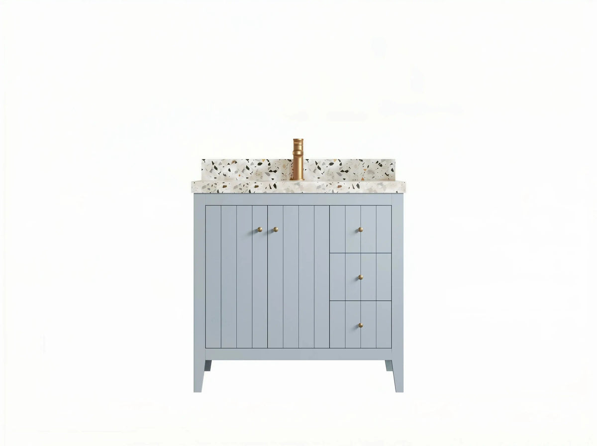 Atlanta 36 in. W x 22 in. D Center Sink Bathroom Vanity - Willow Bath and Vanity