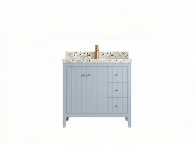 Atlanta 36 in. W x 22 in. D Center Sink Bathroom Vanity - Willow Bath and Vanity