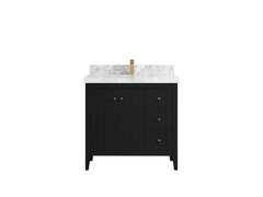 Atlanta 36 in. W x 22 in. D Center Sink Modern Bathroom Vanity - photo 27