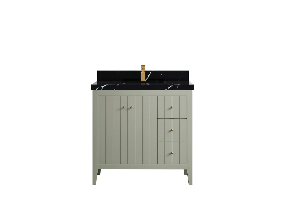 Atlanta 36 in. W x 22 in. D Center Sink Bathroom Vanity CL - Willow Bath and Vanity