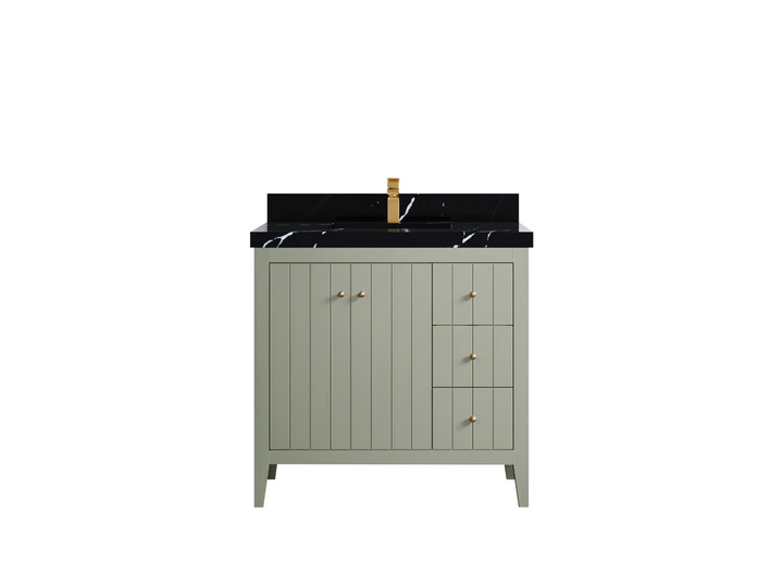 Atlanta 36 in. W x 22 in. D Center Sink Bathroom Vanity - photo 51