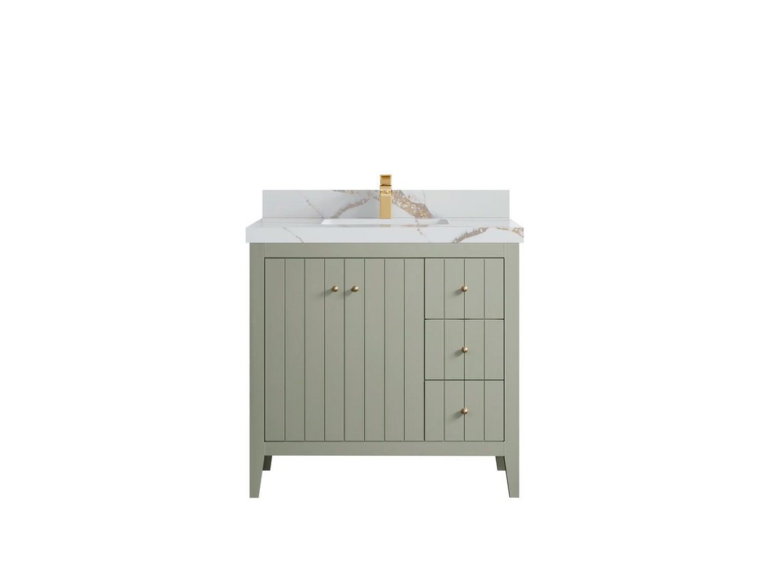 Atlanta 36 in. W x 22 in. D Center Sink Bathroom Vanity CL - Willow Bath and Vanity