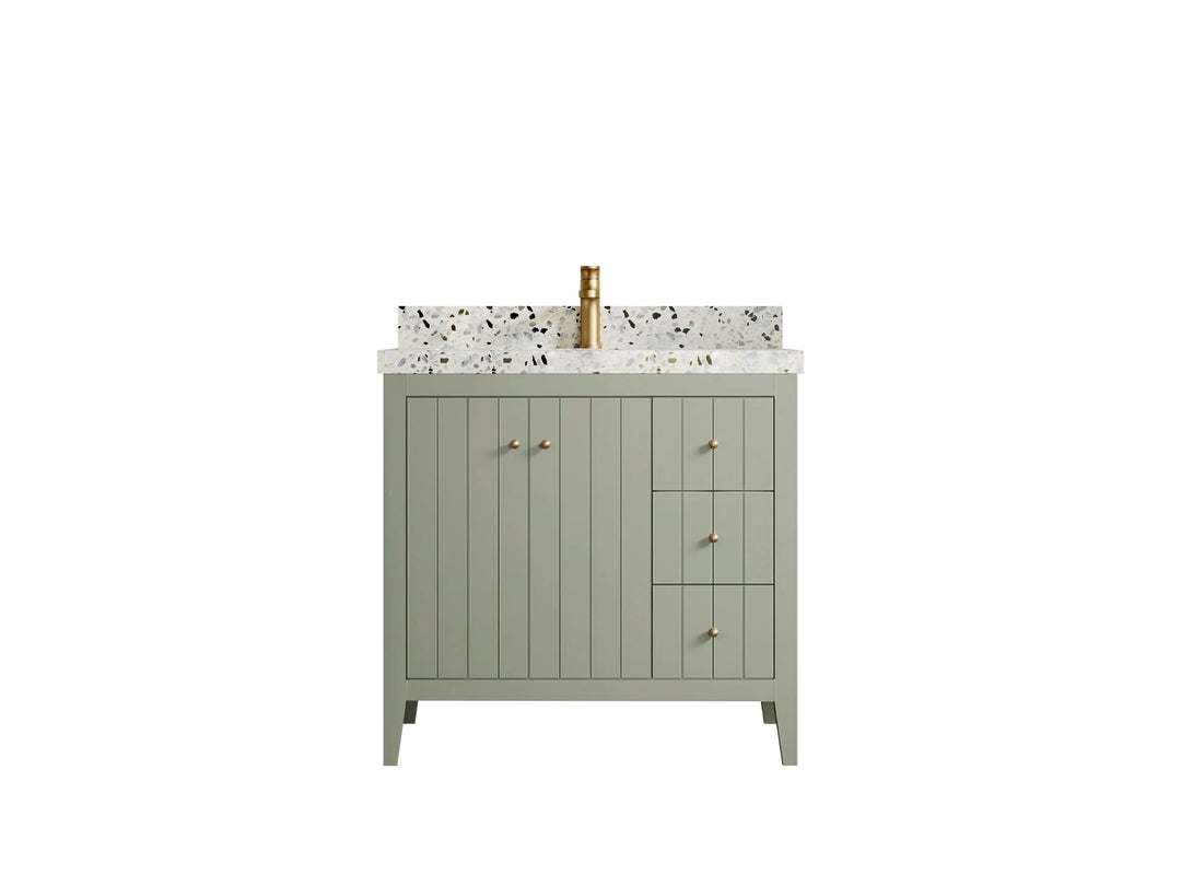 Atlanta 36 in. W x 22 in. D Center Sink Bathroom Vanity CL - Willow Bath and Vanity