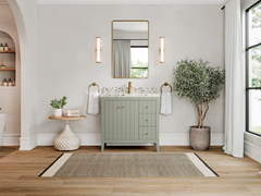 Atlanta 36 in. W x 22 in. D Center Sink Modern Bathroom Vanity - photo 4