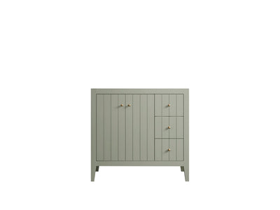Atlanta 36 in. W x 22 in. D Center Sink Bathroom Vanity CL - Willow Bath and Vanity