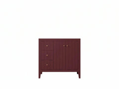 Atlanta 36 in. W x 22 in. D Center Sink Bathroom Vanity for Modern Elegant Bathrooms - photo 3