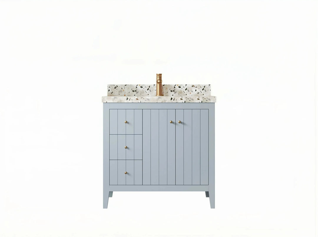 Blue Bathroom Vanity - photo 6