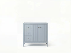 Atlanta 36 in. W x 22 in. D Center Sink Bathroom Vanity for Modern Elegant Bathrooms - photo 34