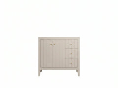 Atlanta 36 in. W x 22 in. D Left Offset Sink Bathroom Vanity - photo 3