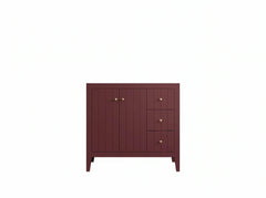 Atlanta 36 in. W x 22 in. D Left Offset Sink Bathroom Vanity - photo 3