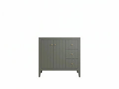 Atlanta 36 in. W x 22 in. D Left Offset Sink Bathroom Vanity - photo 3
