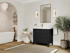 Atlanta 36 in. W x 22 in. D Left Offset Sink Bathroom Vanity - photo 2