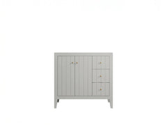 Atlanta 36 in. W x 22 in. D Left Offset Sink Bathroom Vanity - photo 3