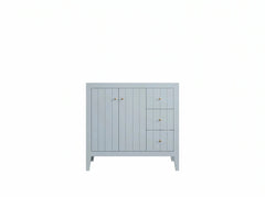 Atlanta 36 in. W x 22 in. D Left Offset Sink Bathroom Vanity - photo 3