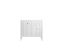Atlanta 36 in. W x 22 in. D Left Offset Sink Bathroom Vanity - photo 6
