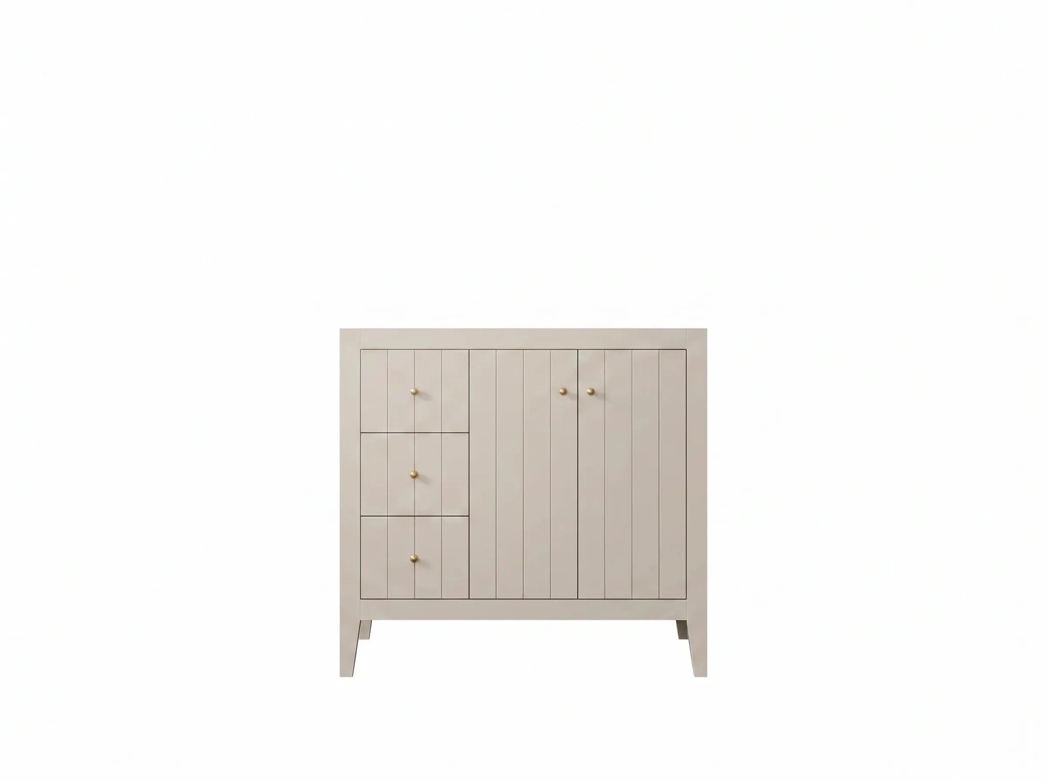 Atlanta 36 in. W x 22 in. D Right Offset Sink Bathroom Vanity - Willow Bath and Vanity