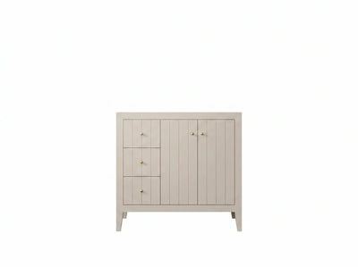 Atlanta 36 in. W x 22 in. D Right Offset Sink Bathroom Vanity - Willow Bath and Vanity
