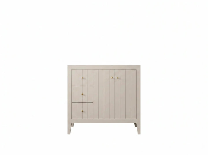 Atlanta 36 in. W x 22 in. D Right Offset Sink Bathroom Vanity - photo 3