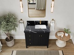Atlanta 36 in. W x 22 in. D Right Offset Sink Bathroom Vanity - photo 16