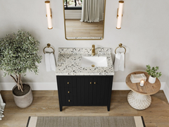 Atlanta 36 in. W x 22 in. D Right Offset Sink Bathroom Vanity - photo 7