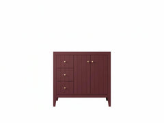 Atlanta 36 in. W x 22 in. D Right Offset Sink Bathroom Vanity - photo 3