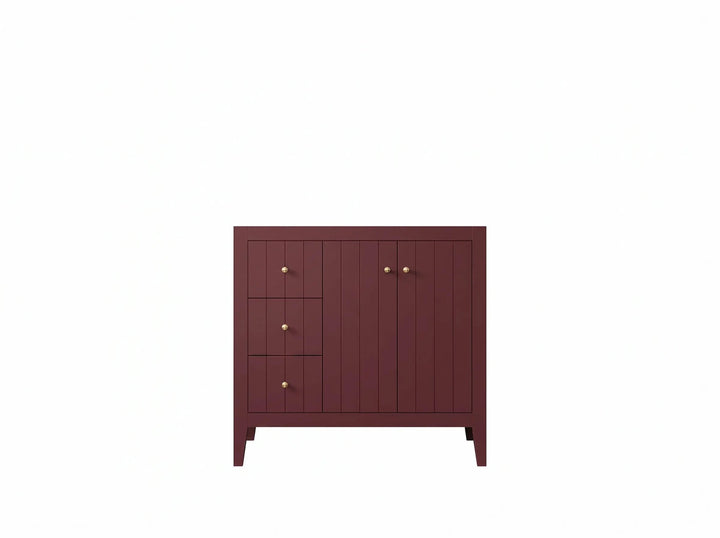 Atlanta 36 in. W x 22 in. D Right Offset Sink Bathroom Vanity - photo 3
