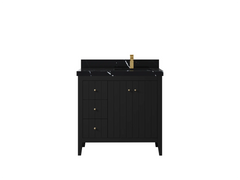 Atlanta 36 in. W x 22 in. D Right Offset Sink Bathroom Vanity - photo 17