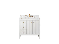 Atlanta 36 in. W x 22 in. D Center Sink Bathroom Vanity for Modern Elegant Bathrooms - photo 14
