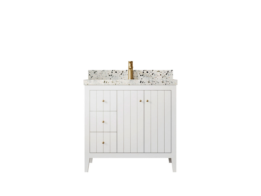 White Bathroom Vanities - photo 24